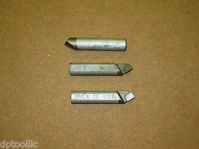 Usa trc-8 gr C2 round shank brazed carbide tool 10PCS