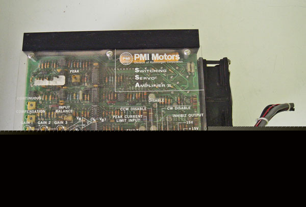 Pmi motors switching servo amplifier ii no 