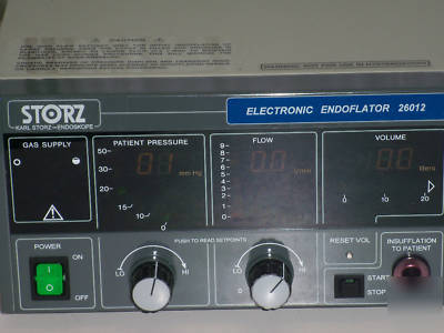 Storz endoflator 26012C laparoscopy insufflator 10L/min