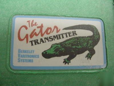 Berkeley varitronics systems class a gator transmitter