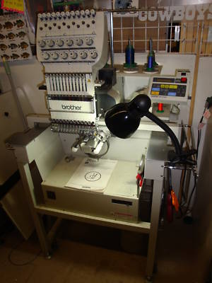 Brother commercial embroidery machine bes-1210