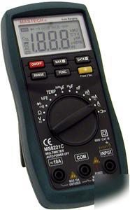 New mastech MS8221C auto-ranging digital multimeter dmm 