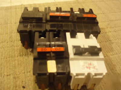 15A, 20A, 30A, 40A, 70A double pole stablok breakers