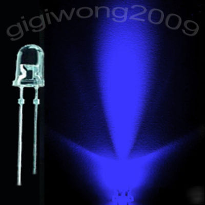 1000PCS 5MM round various colors leds + free resistors