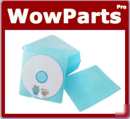 100PC cd dvd vcd disk storage holder binder sleeve case