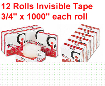 Invisible tape 3/4