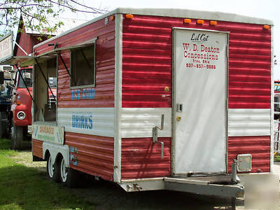Italian sausage concession trailer food festival