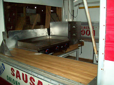Italian sausage concession trailer food festival