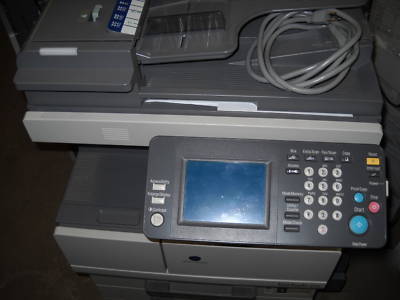 Konica minolta bizhub 200 copier network print & scan