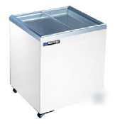 New - coldin frozen food merchandiser - 5.2 cu.