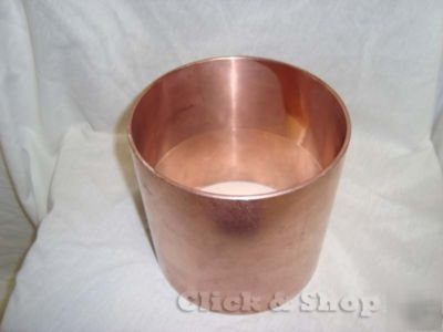 New large copper coupling 6â€ (for pressure) 
