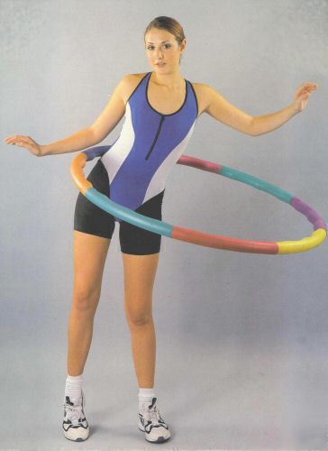 Weighted hula exercise sports hoop -- acu hoop 5 lb.