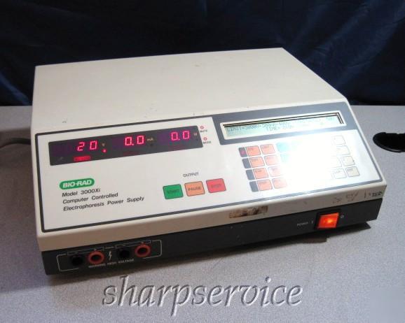 Bio-rad 3000XI electrophoresis power supply 3000V 300MA