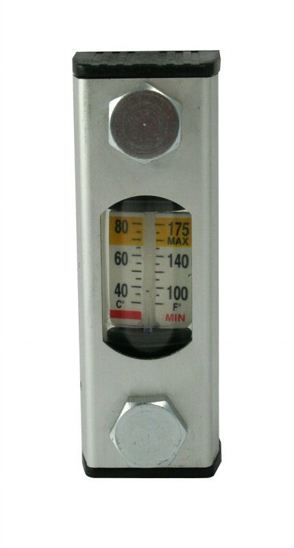 Hydraulic level/temp indicator 76MM with M12 bolts