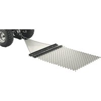 Landscape harrow rake arena atv drag chain lawn groomer