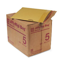 Sealed air jiffy rigi bag fiberboard mailers