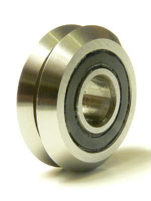V groove cnc router linear double ball row bearing 