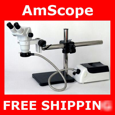 Ssz stereo zoom microscope 6.7X-45X - turnkey package