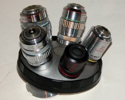 Nikon diaphot phase contrast inverted microscope A1