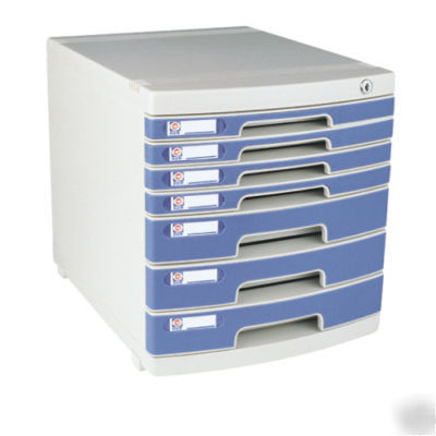Desk organizer - 7 drawers (#2607B)