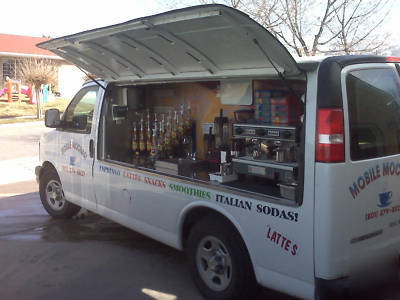 Mobile espresso van - complete ready to go