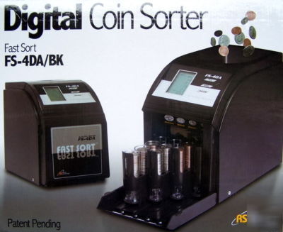 New automatic commercial digital coin sorter counter