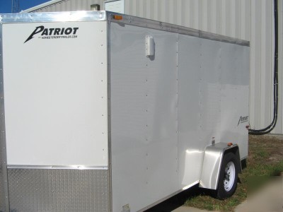 2010 homesteader 6X12 patriot w bike pkg