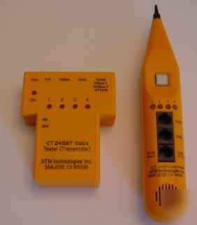 Network cabling wiremapper and tone tester