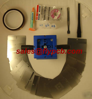 Pro bga reballing station kit 33 stencil template balls
