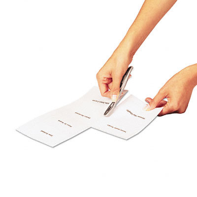 Contoured paper cutter with protected steel blade