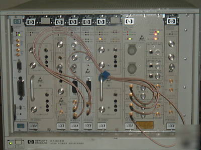 Hp 75000 agilent E1401B vxi mainframe + E1406A E1683A 