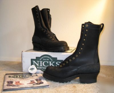 Nicks boots hot shot #25-ltt wildland fire boots 10 d