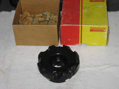 Sandvik tooling, milling cutters, inserts, holders pkg