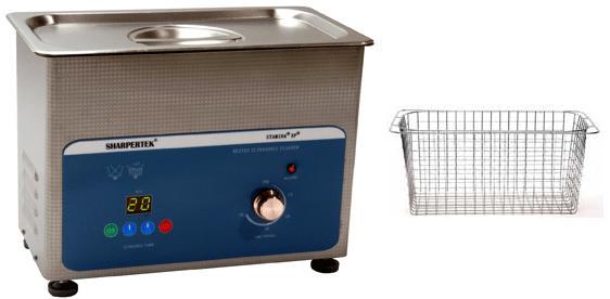 Sharpertek digital 1 gallon ultrasonic heated cleaner