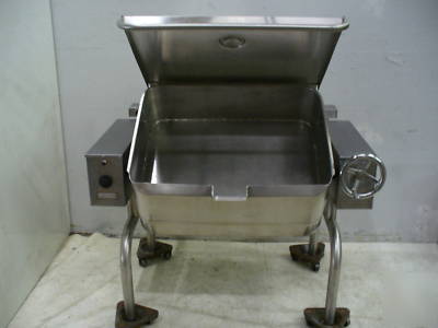Used groen electric tilt skillet mdl fpc-3 30 gallon