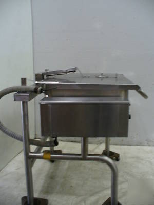 Used groen electric tilt skillet mdl fpc-3 30 gallon