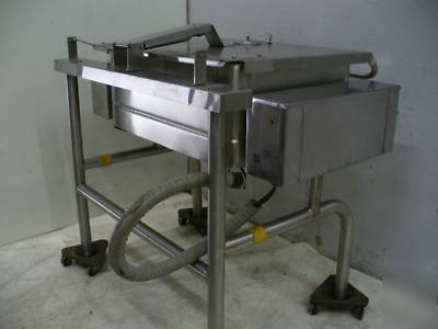 Used groen electric tilt skillet mdl fpc-3 30 gallon