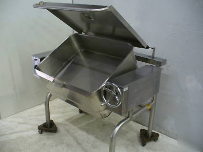 Used groen electric tilt skillet mdl fpc-3 30 gallon