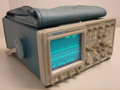 Tektronix 2465 oscilloscope, 400MHZ, 4CH