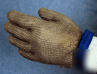 Saf-t-gard stainless steel glove, m/l