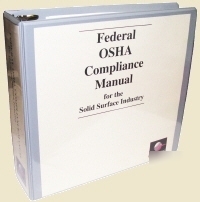 Federal osha compliance manual for solid surface - book