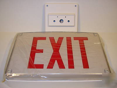 Litforms duallite lx series led exit sign #lxurwe 
