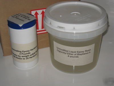 1 gallon laminating epoxy resin kit ...unmodified resin