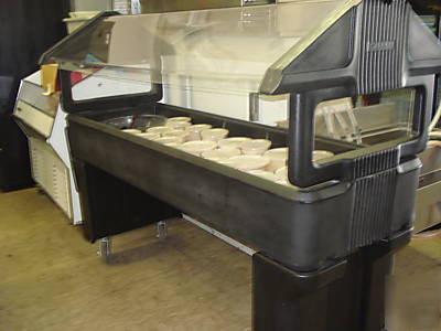 Carlisle 6606 used portable food / salad bar six-star