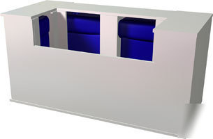Coffee catering milk juice chiller cooler ice holder