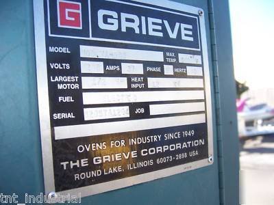 Grieve mod va 500 cabinet oven 24