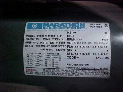 Mars air curtain washdown air door 144