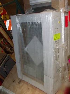 Marvin pebble gray integrity picture window low-e 22X32