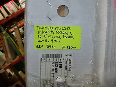 Marvin pebble gray integrity picture window low-e 22X32