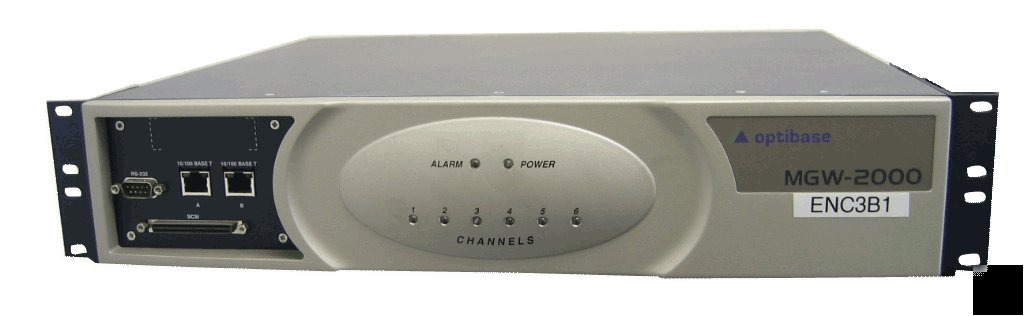 Optibase mgw 2000 server with three mge 200 modules